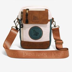 Lord of the Rings Leaf of Lorien Athletic Crossbody Bag